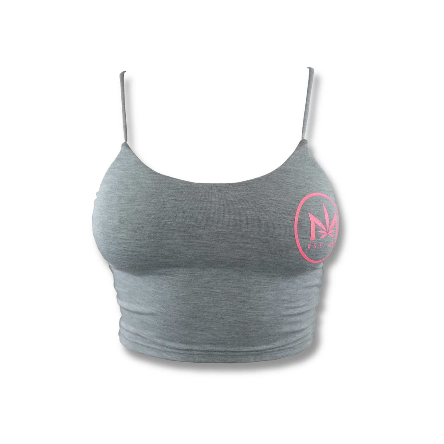 Dime Piece Tank Top Pink Logo