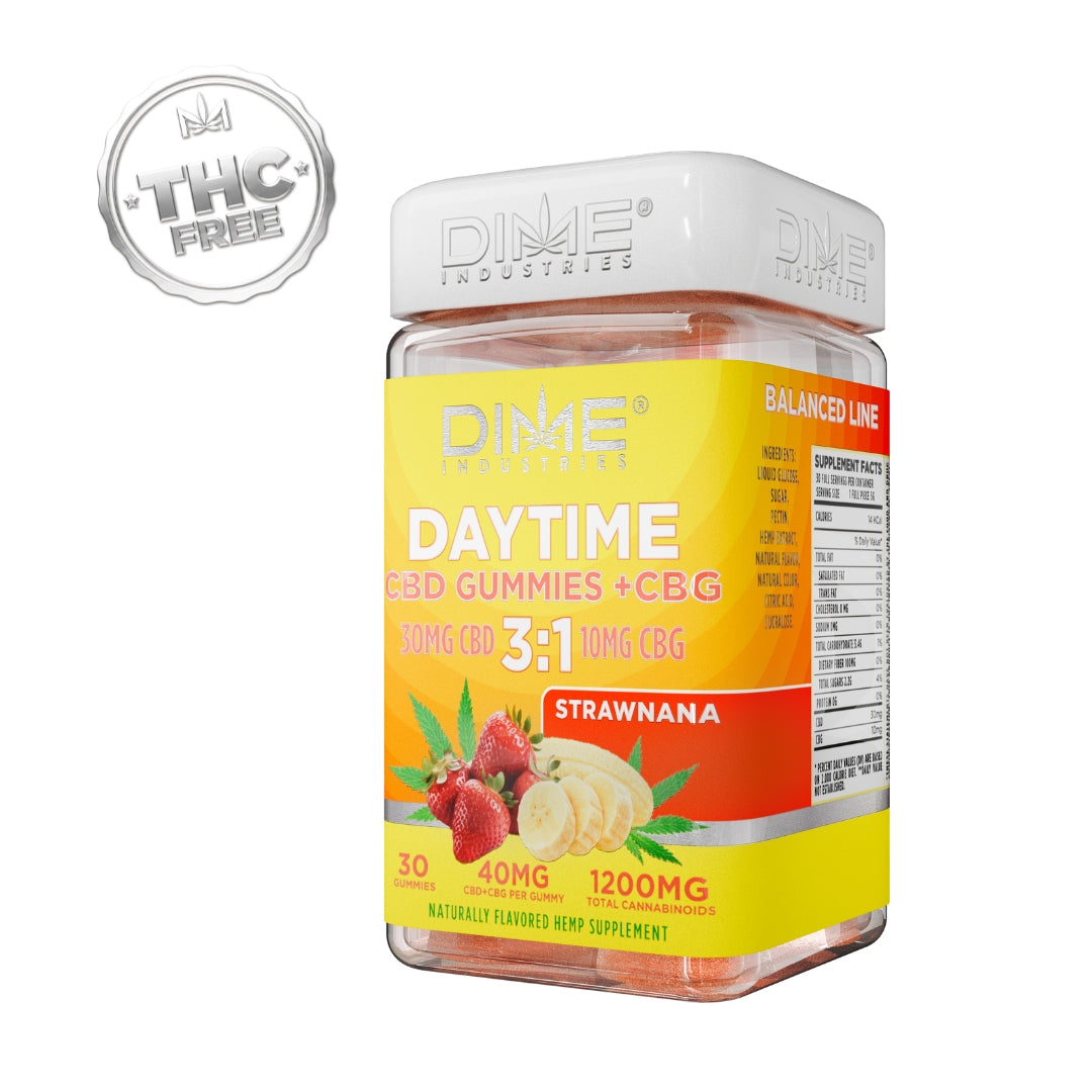 Daytime CBD Gummies + CBG - 30 Count