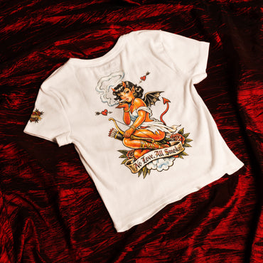 NO LOVE X ALL SMOKE BABY CROP