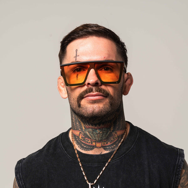 Amber Shield Sunglasses