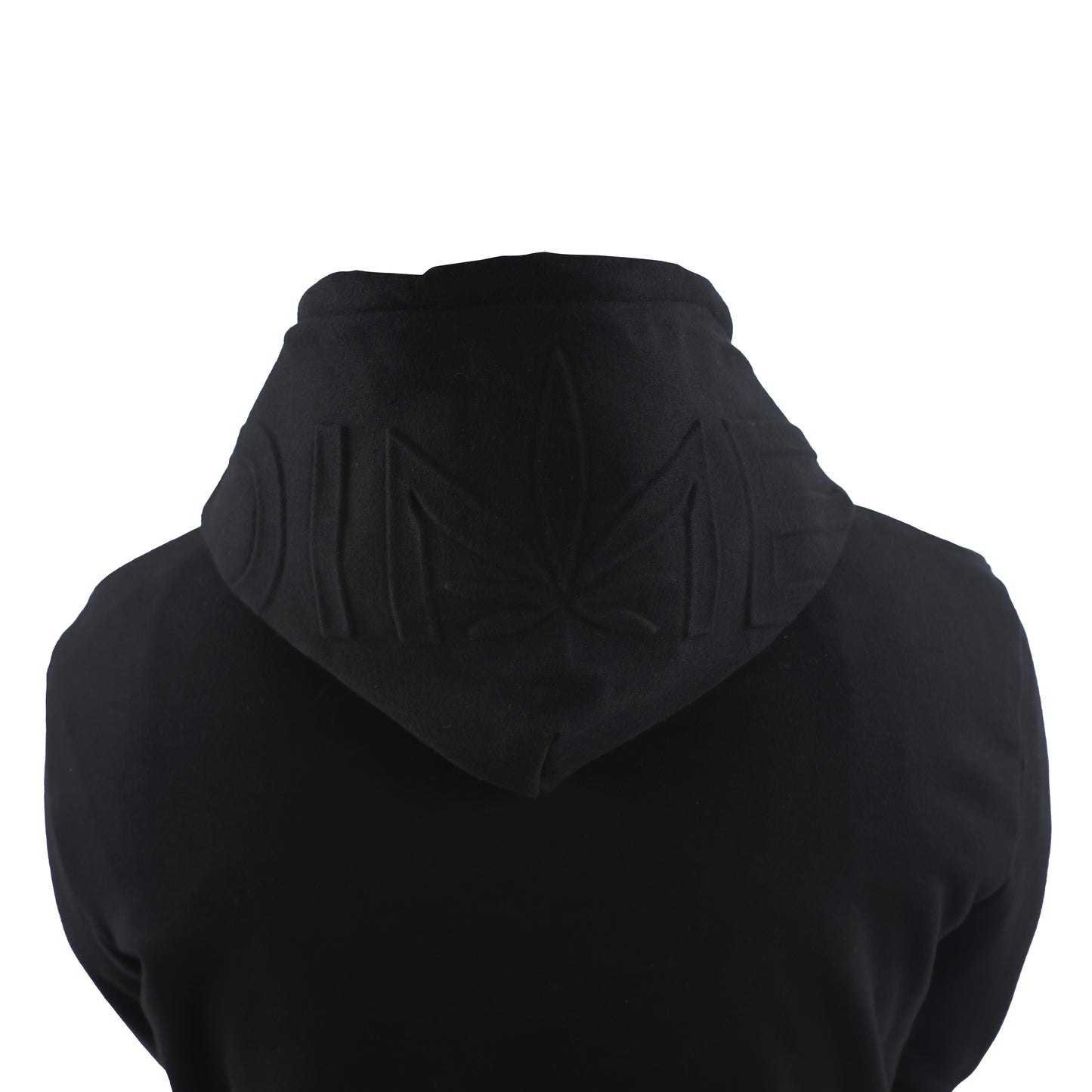 Embossed Leaf Logo Hoodie