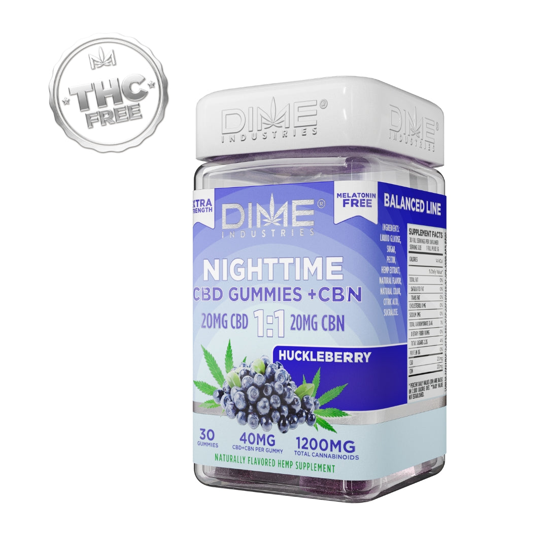 Nighttime CBD Gummies + CBN - 30 Count