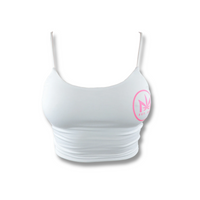 Dime Piece Tank Top Pink Logo