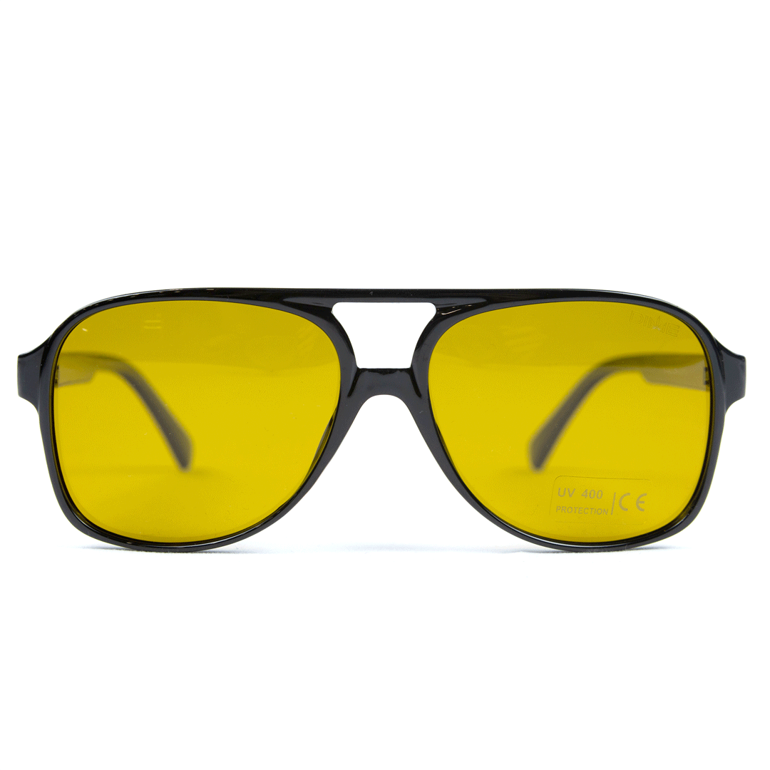Aviators - Black & Gold Lenses
