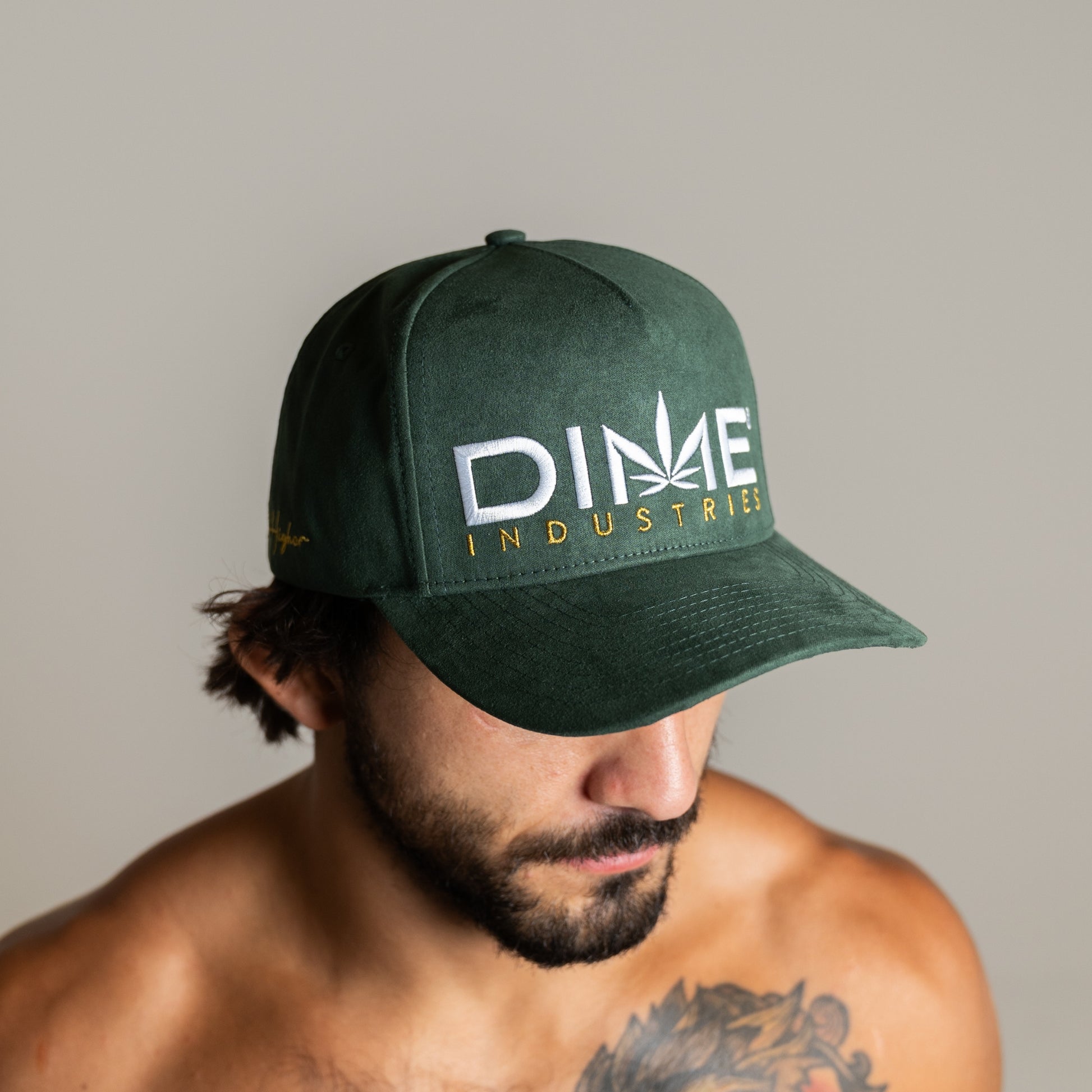 Lids Blank Dime Color UV Adjustable Snapback Hat - Black/Green Classic Baseball Cap