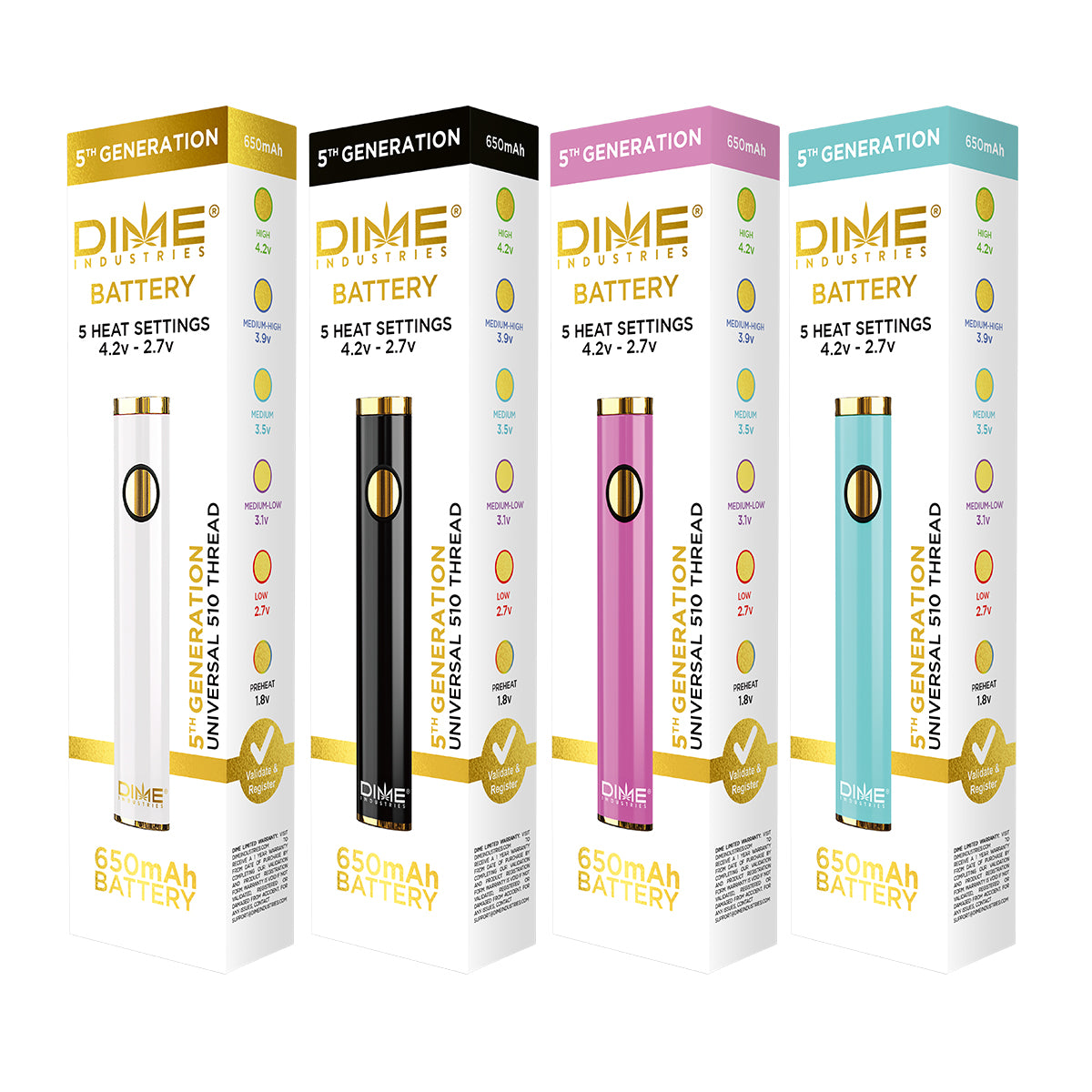 Dime Industries 5th Gen. Battery - Multi Pack