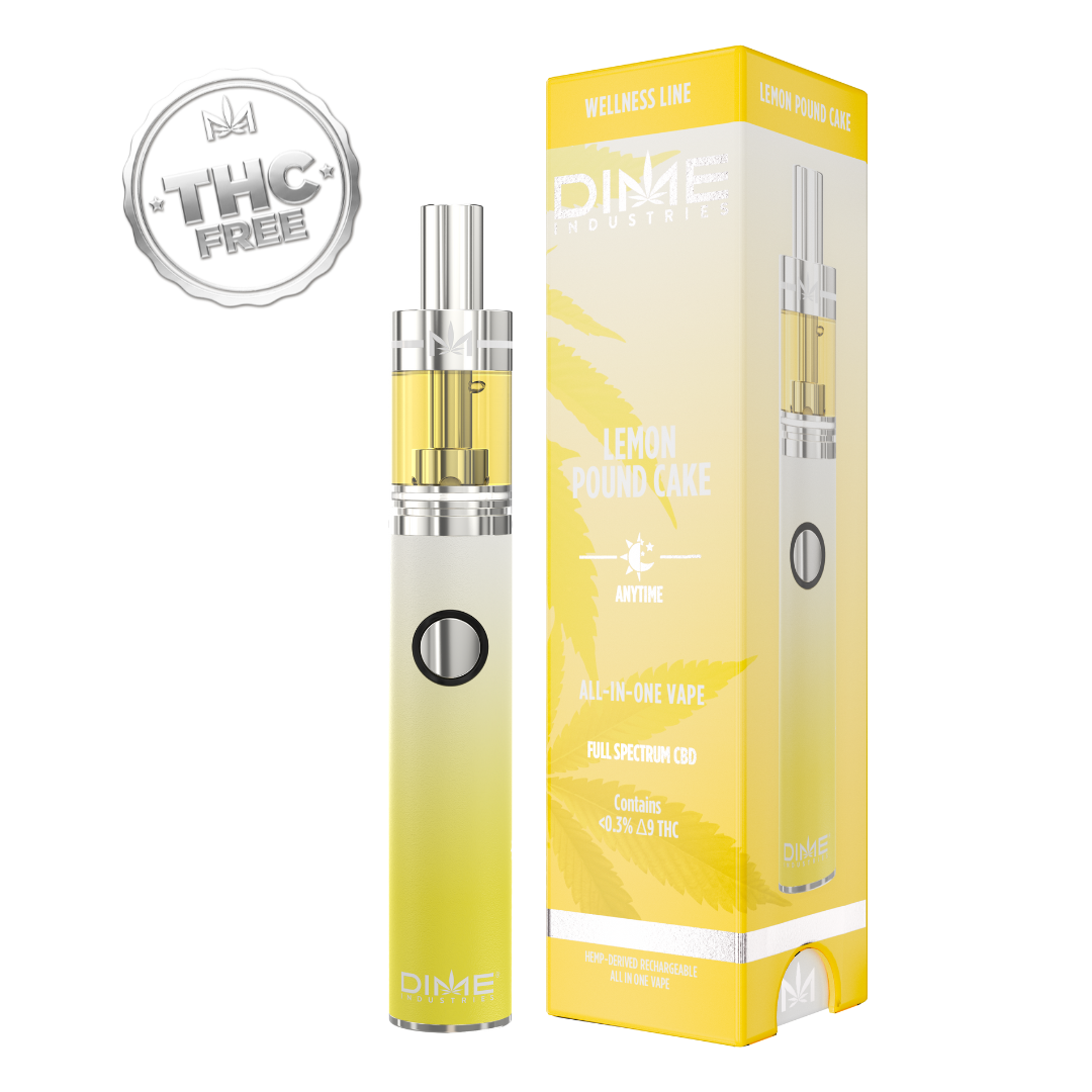 Lemon Pound Cake CBD Vape