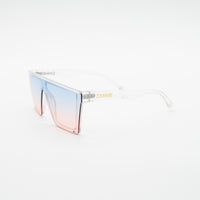 Aquamarine Shield Sunglasses