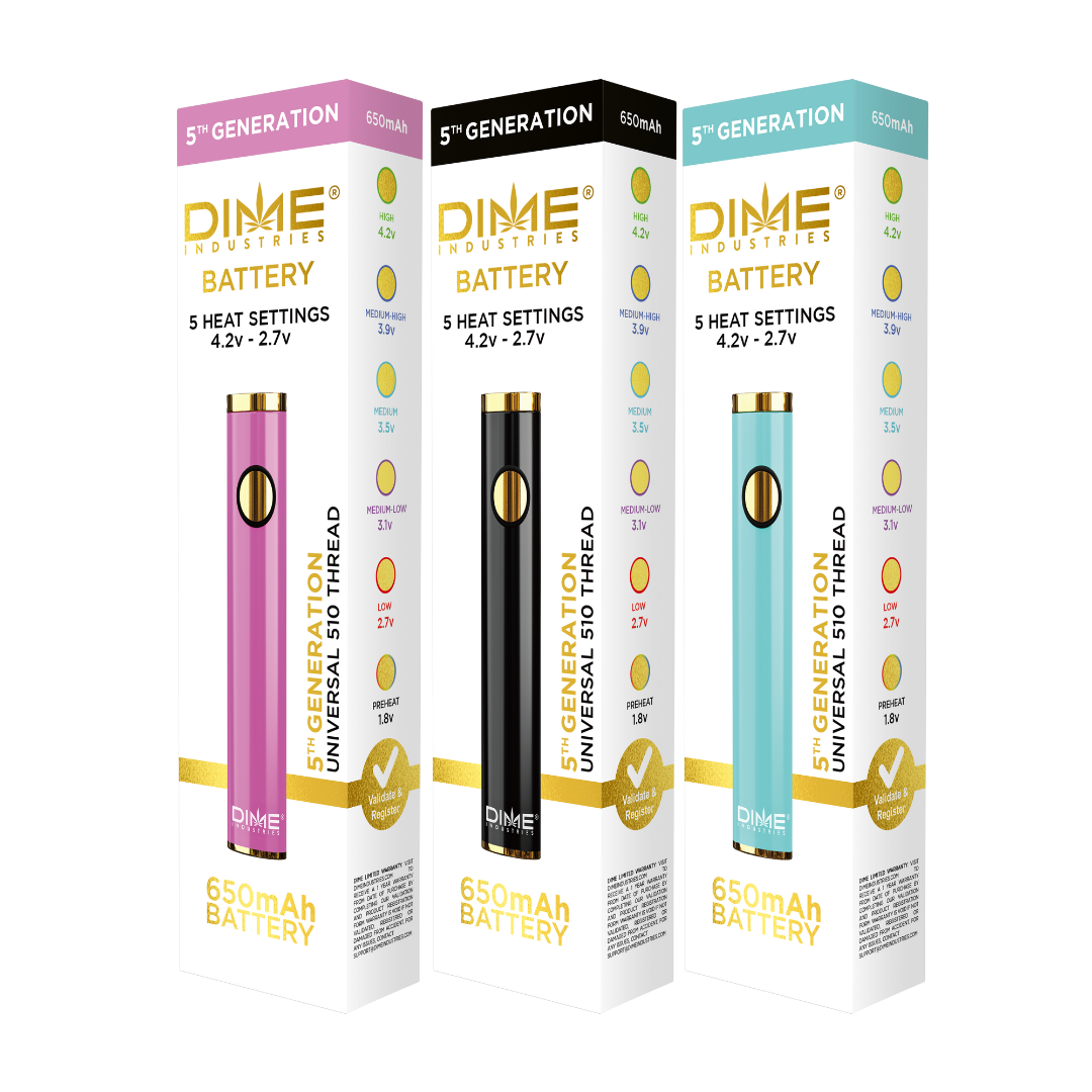 Dime Industries 5th Gen. Battery - 3 Pack