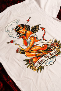 NO LOVE X ALL SMOKE MENS TEE