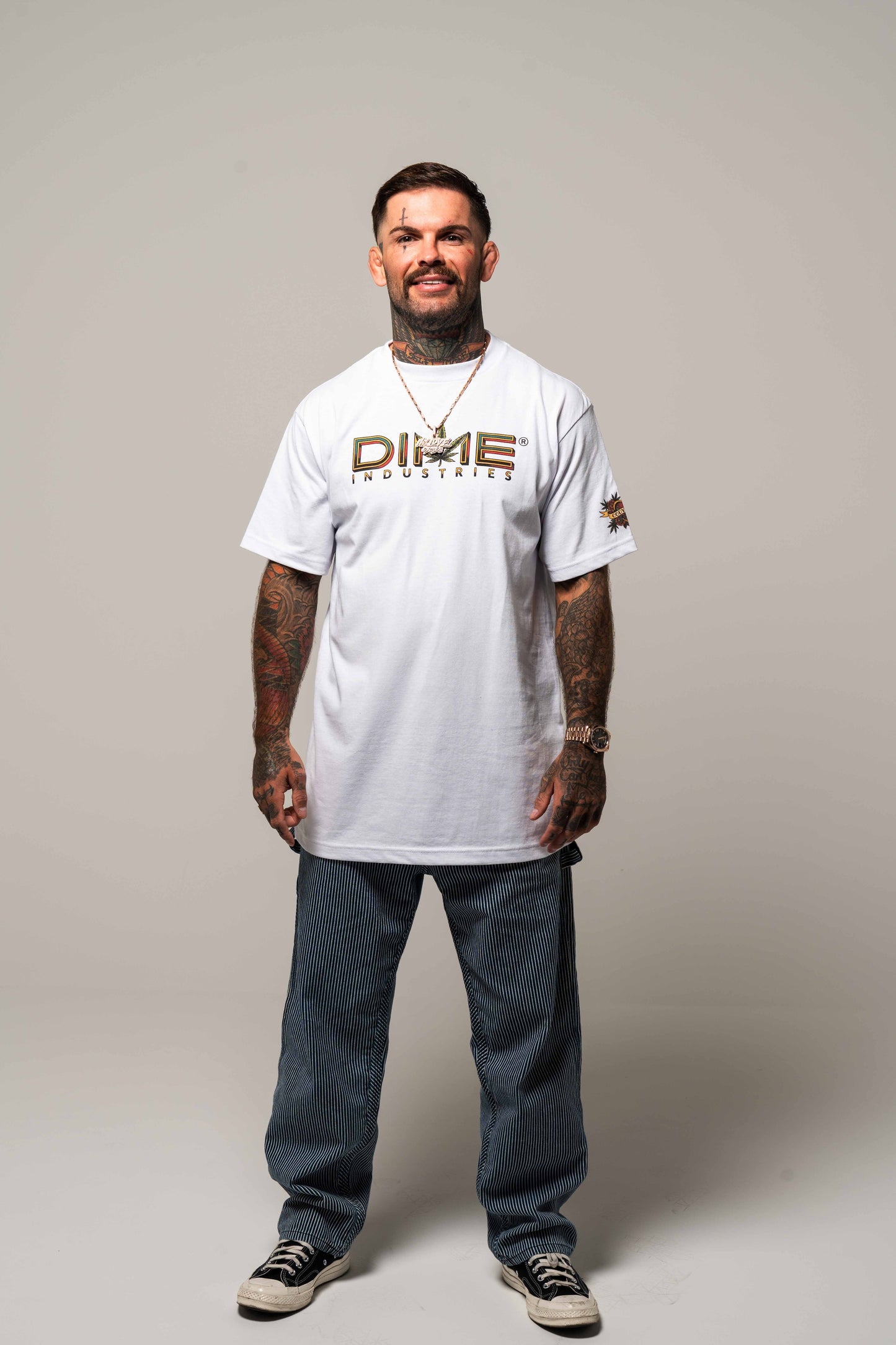 NO LOVE X ALL SMOKE MENS TEE