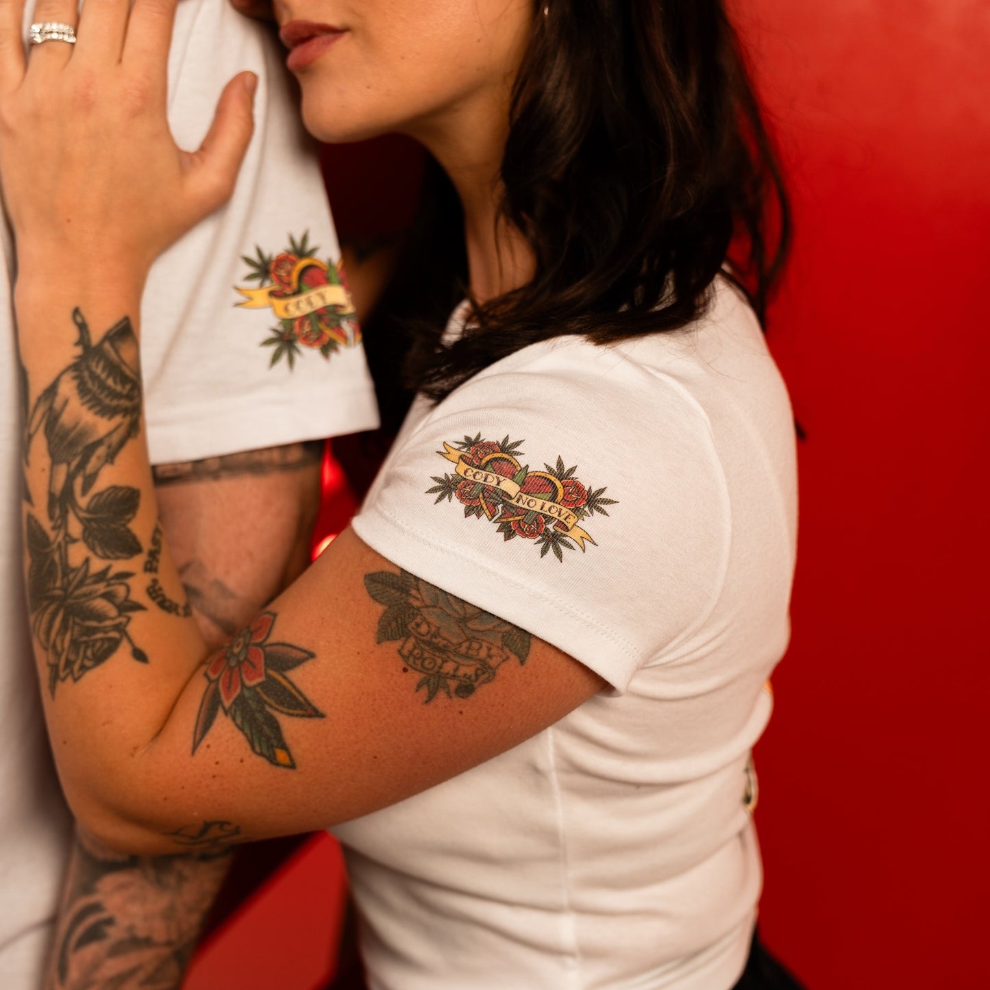 NO LOVE X ALL SMOKE BABY CROP