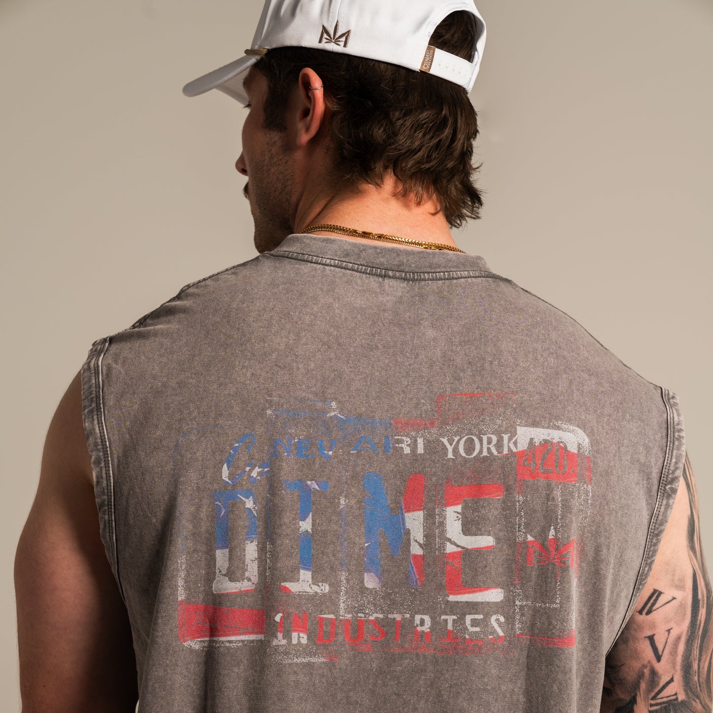 Route 420 Sleeveless Tee - Gray