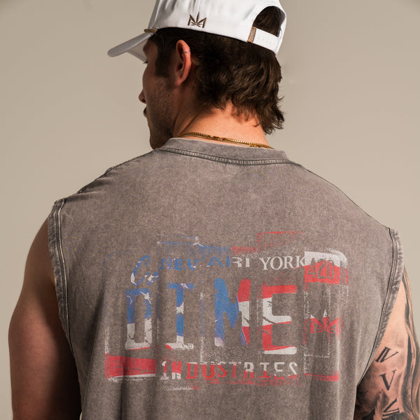 Route 420 Sleeveless Tee - Gray