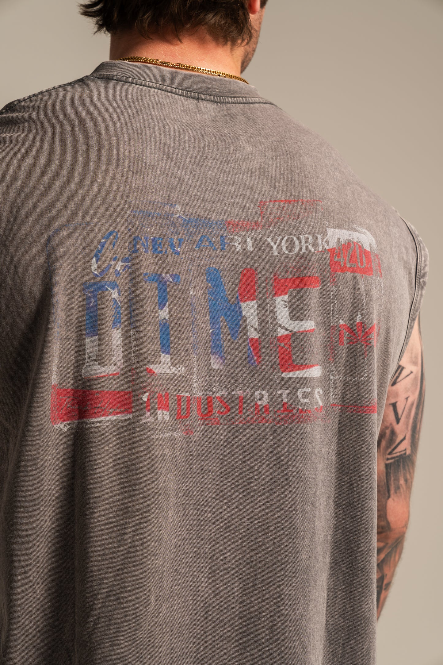 Route 420 Sleeveless Tee - Gray