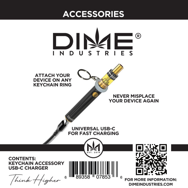 DIME USB-C Charger + Key Ring