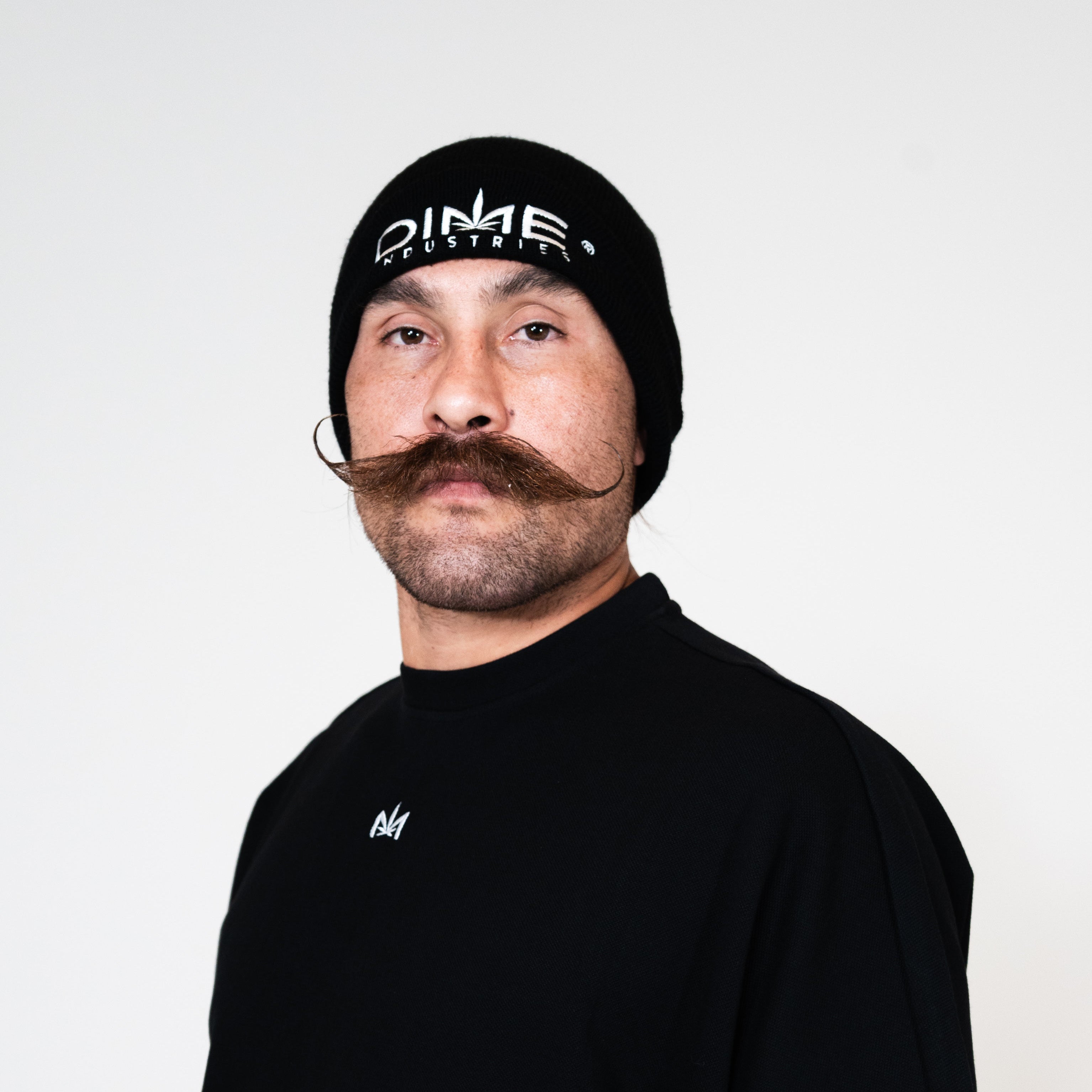 【希少】Dime Montreal leaf logo beanie black 希少】Dime Montreal leaf logo beanie black