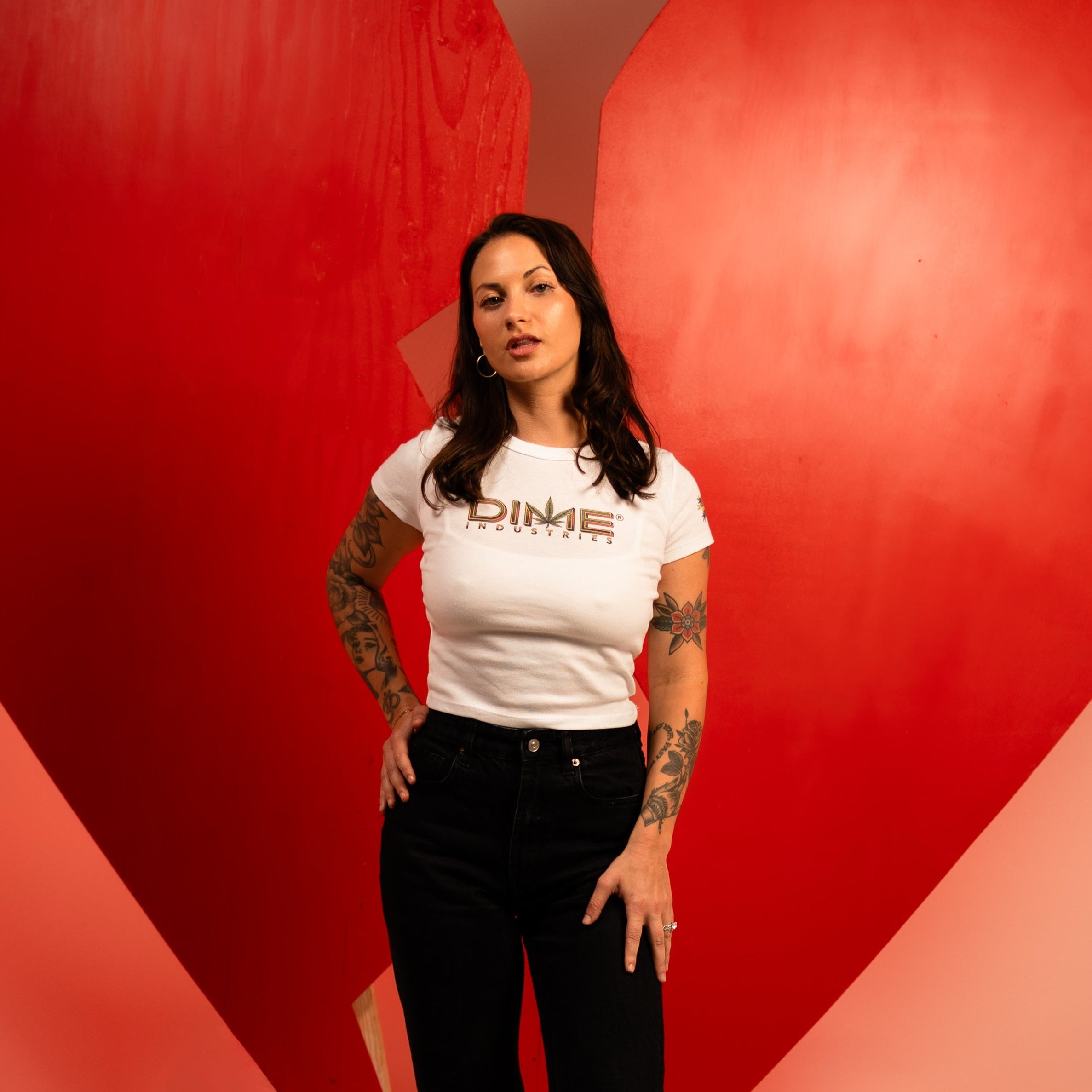 NO LOVE X ALL SMOKE BABY CROP