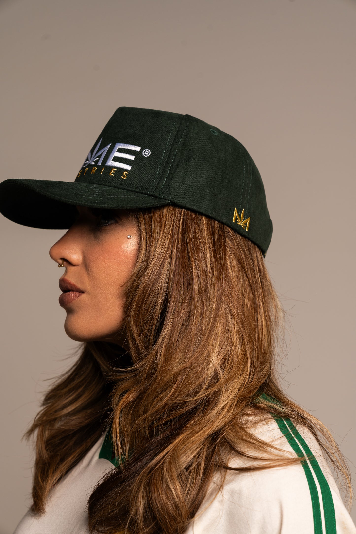 Suede Snapback