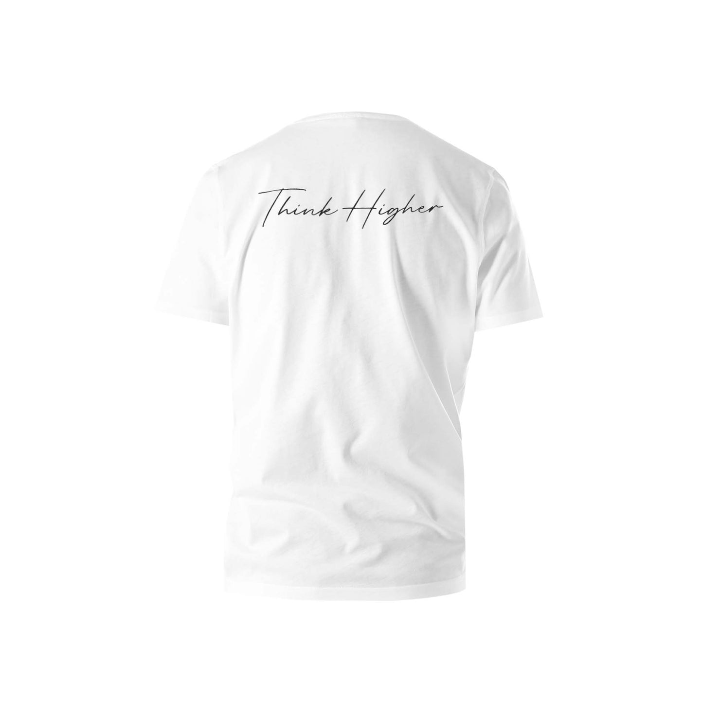 T-shirt - 'Think Higher' - Black