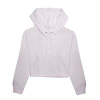 Crop Hoodie - White