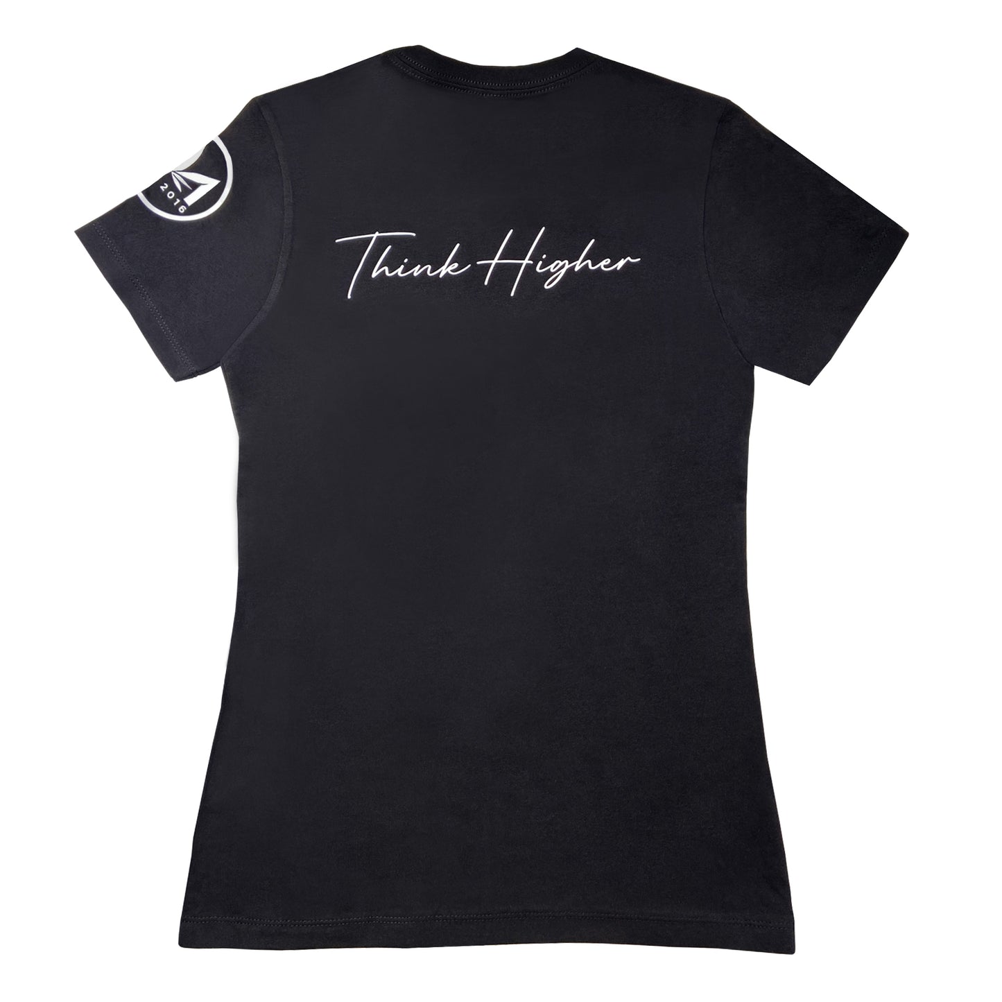 T-shirt - 'Think Higher'