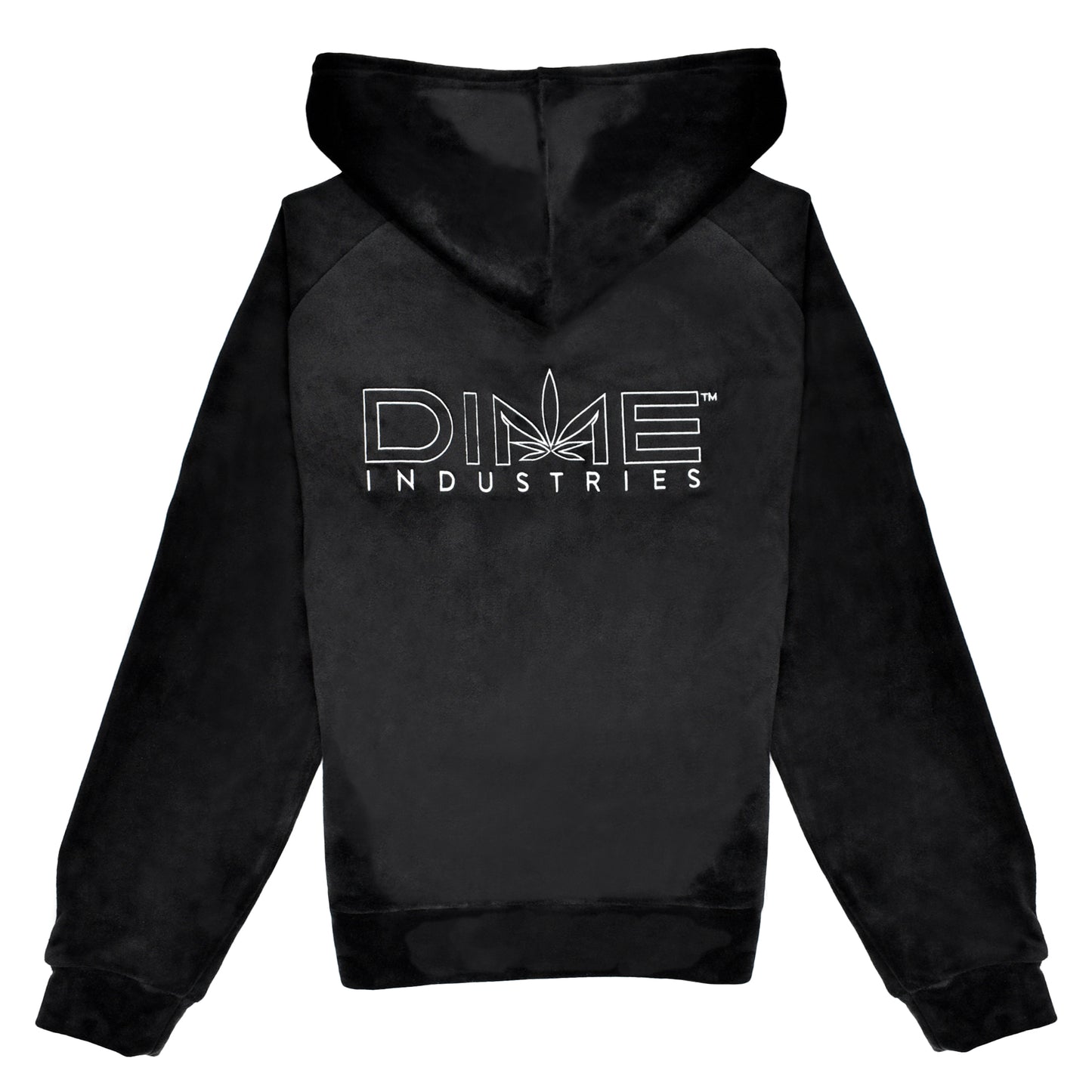 Women's Velour Jacket - Black