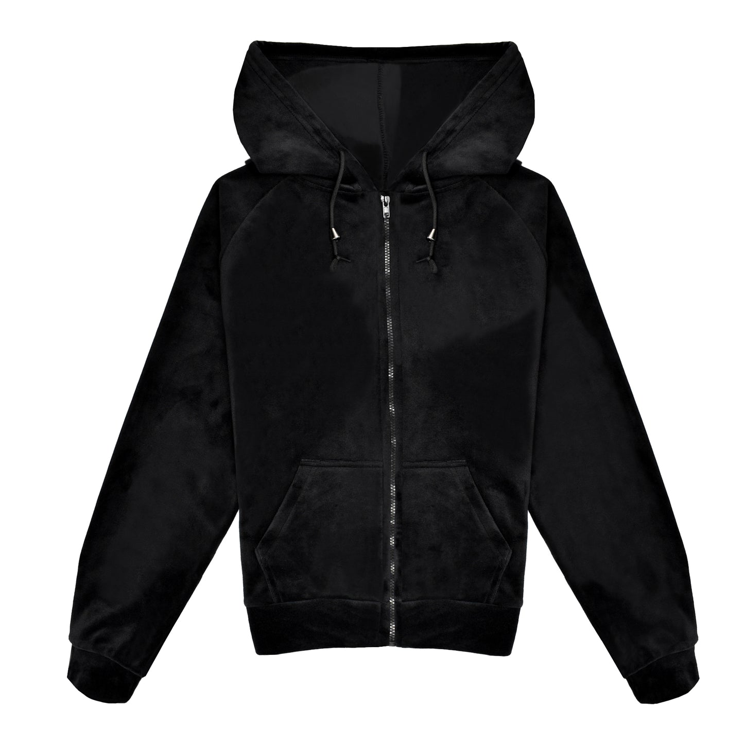 Women's Velour Jacket - Black