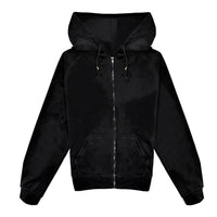 Women's Velour Jacket - Black