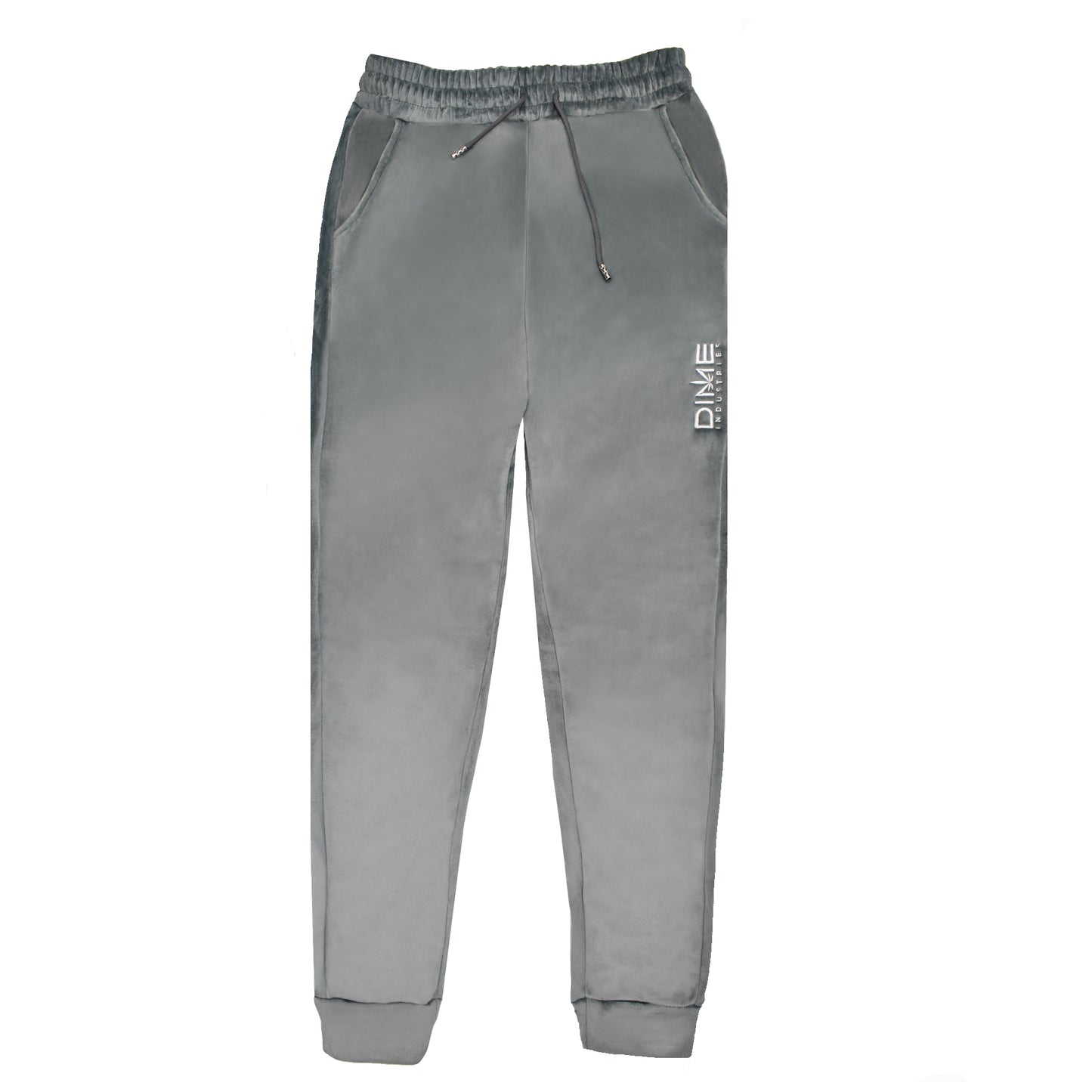 Women's Velour Sweatpants - Grey
