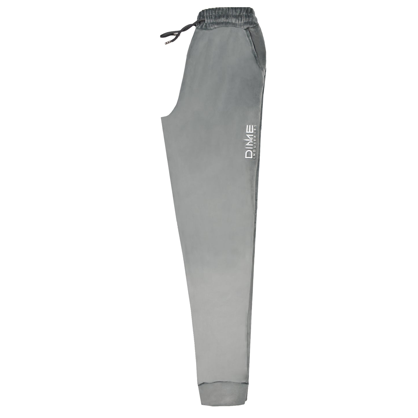 Women's Velour Sweatpants - Grey